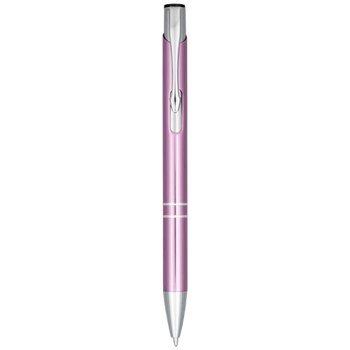 Moneta Anodized Aluminium Click Ballpoint Pen - Magenta
