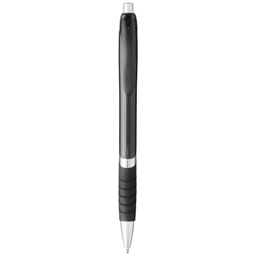 Turbo Ballpoint Pen With Rubber Grip - Black