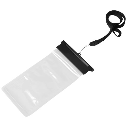 Splash Waterproof Touch-Screen Smartphone Pouch - Black, Transparent