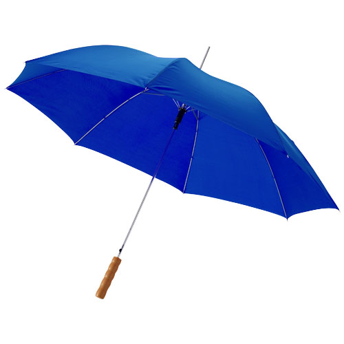 Lisa 23" Auto Open Umbrella With Wooden Handle - Royal Blue