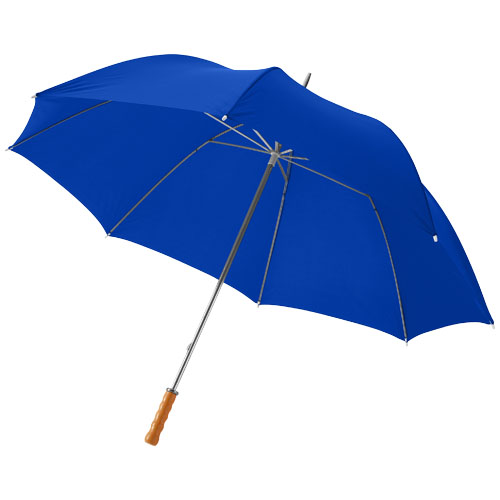 Karl 30" Golf Umbrella With Wooden Handle - Royal Blue