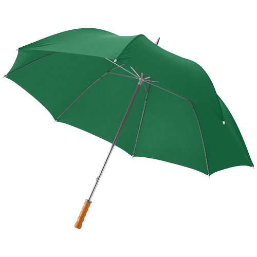 Karl 30" Golf Umbrella With Wooden Handle - Green