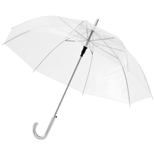 Kate 23" Transparent Auto Open Umbrella - Transparent White