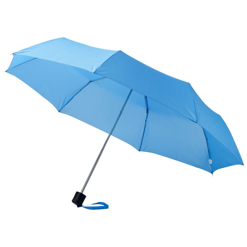 Ida 21.5" Foldable Umbrella - Process Blue