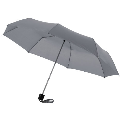 Ida 21.5" Foldable Umbrella - Grey