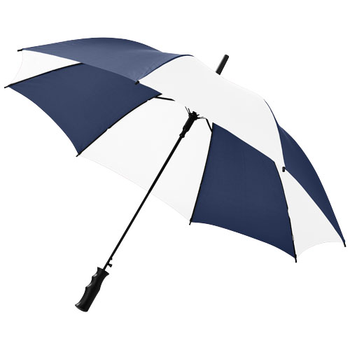 Barry 23" Auto Open Umbrella - Navy, White