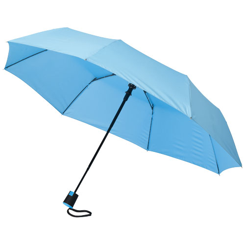 Wali 21" Foldable Auto Open Umbrella - Process Blue
