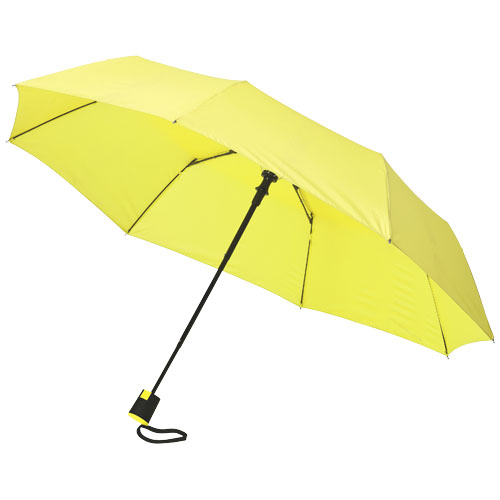 Wali 21" Foldable Auto Open Umbrella - Neon Green