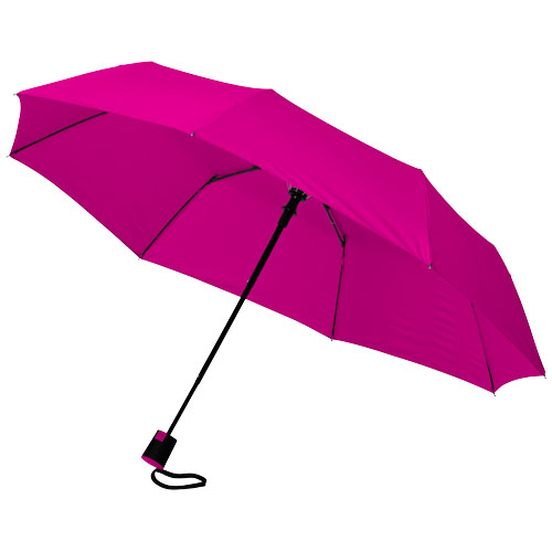 Wali 21" Foldable Auto Open Umbrella - Magenta