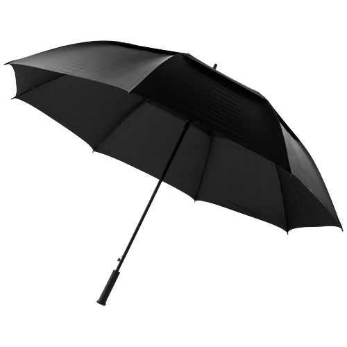 Slazenger Brighton 32" Auto Open Vented Windproof Umbrella - Black