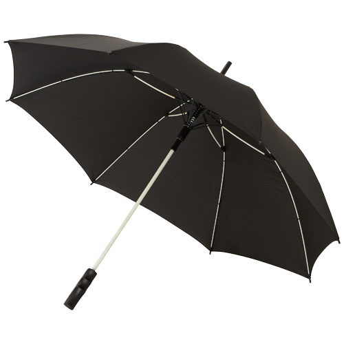 Stark 23" Windproof Auto Open Umbrella - Black, White