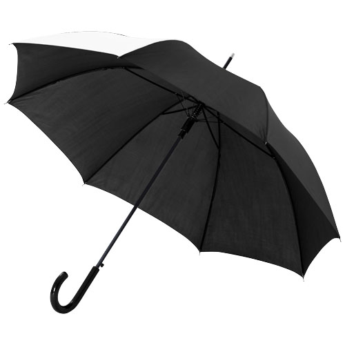 Lucy 23" Auto Open Umbrella - White, Black