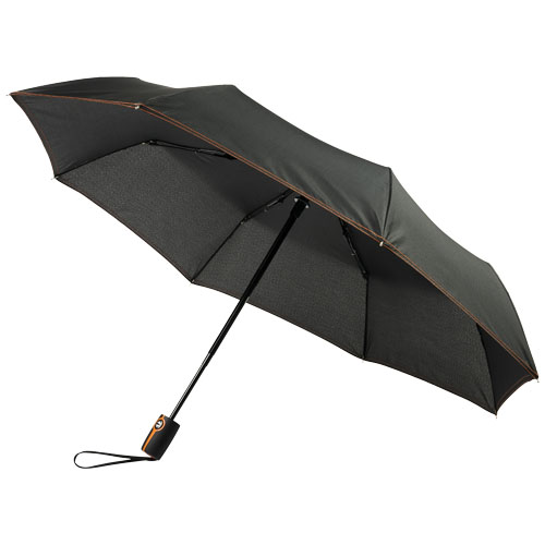 Stark-Mini 21" Foldable Auto Open/Close Umbrella - Orange
