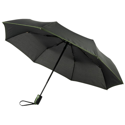 Stark-Mini 21" Foldable Auto Open/Close Umbrella - Lime Green