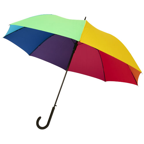 Sarah 23" Auto Open Windproof Umbrella - Rainbow