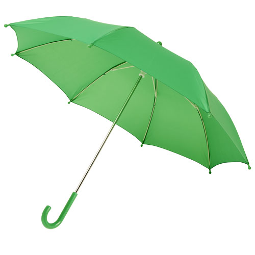 Nina 17" Windproof Umbrella For Kids - Bright Green