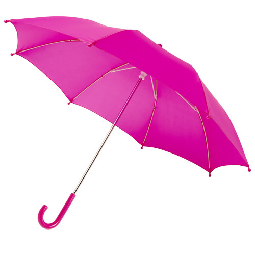 Nina 17" Windproof Umbrella For Kids - Magenta