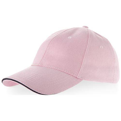 Slazenger Challenge 6 Panel Sandwich Cap - Pink