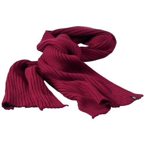 Broach Scarf - Burgundy