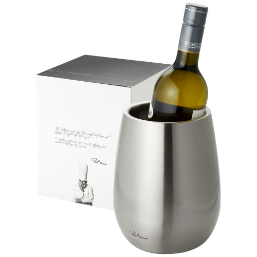 Coulan Double-Walled Stainless Steel Wine Cooler - Silver