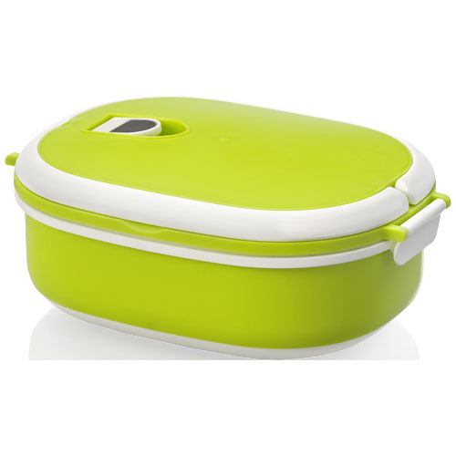 Spiga 750 ml Microwave Safe Lunch Box - Lime, White