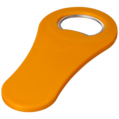 Rally Magnetic Drinking Bottle Opener - Orange