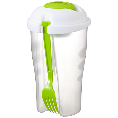 Shakey Salad Container Set - Lime, Transparent