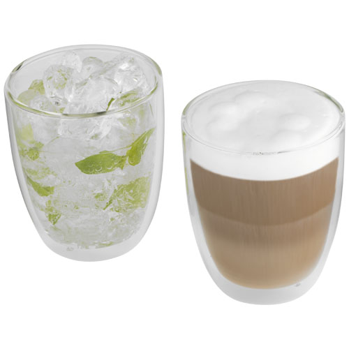 Boda 2-Piece Glass Set - Transparent Clear