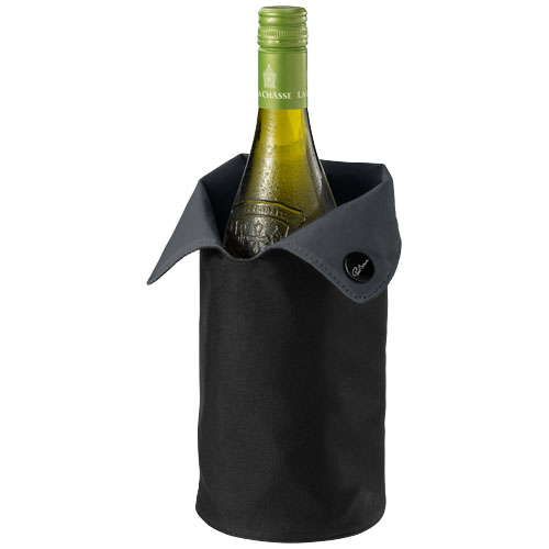 Noron Foldable Wine Cooler Sleeve - Black, Grey