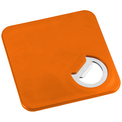 Robin 2-In-1 Coaster And Bottle Opener - Orange
