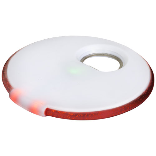 Beau Led Coaster With Opener - White