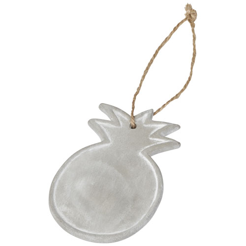 Seasonal Pineapple Ornament - Grey