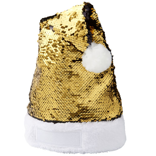 Sequins Christmas Hat - Gold, Black
