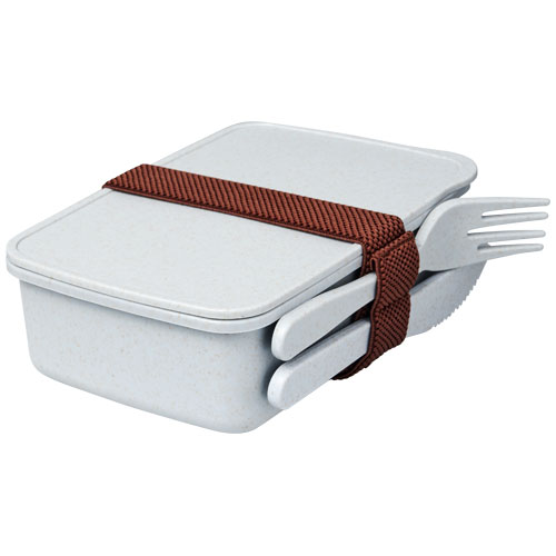 Bamberg Bamboo Fibre Lunch Box - Grey