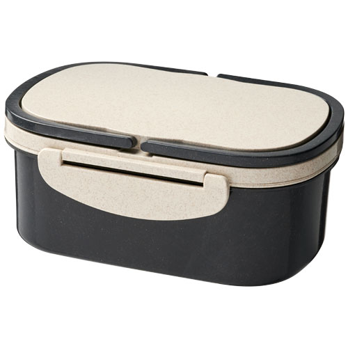 Crave Wheat Straw Lunch Box - Black