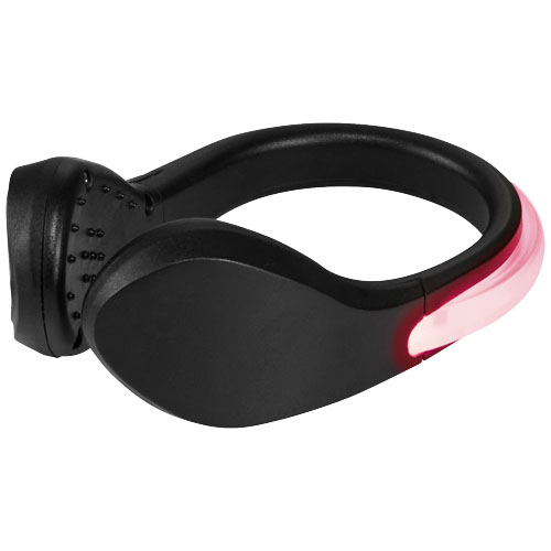 Usain Led Rear Shoe Clip Light - Black, Red