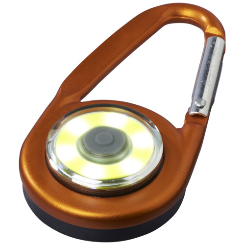 Eye Cob Light With Carabiner - Orange