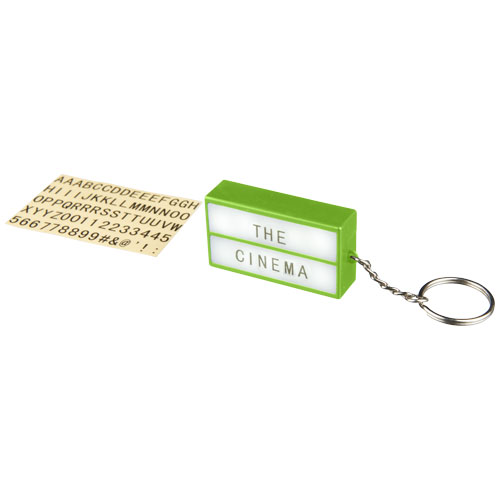 Cinema Led Keychain Light - Lime Green