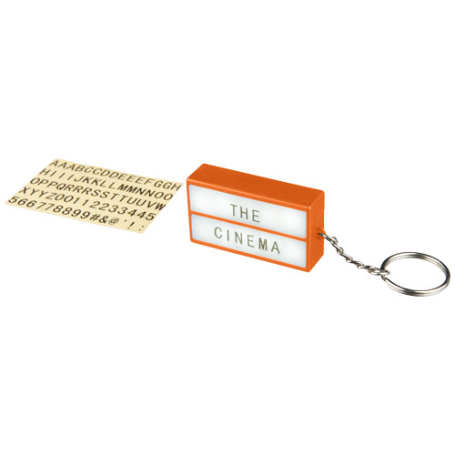 Cinema Led Keychain Light - Orange