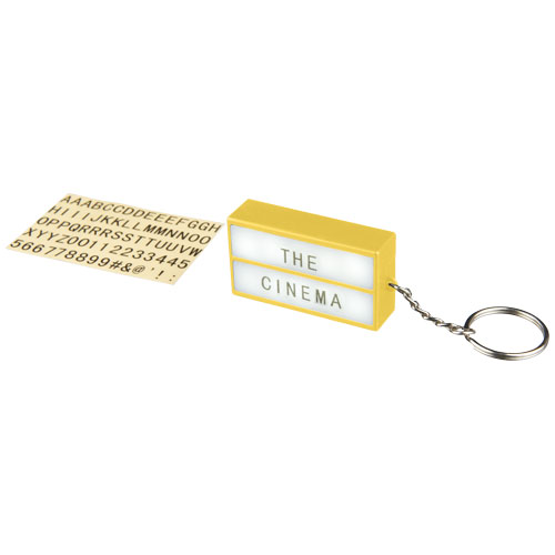Cinema Led Keychain Light - Yellow