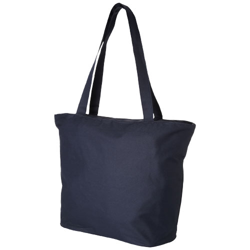 Panama Zippered Tote Bag - Navy