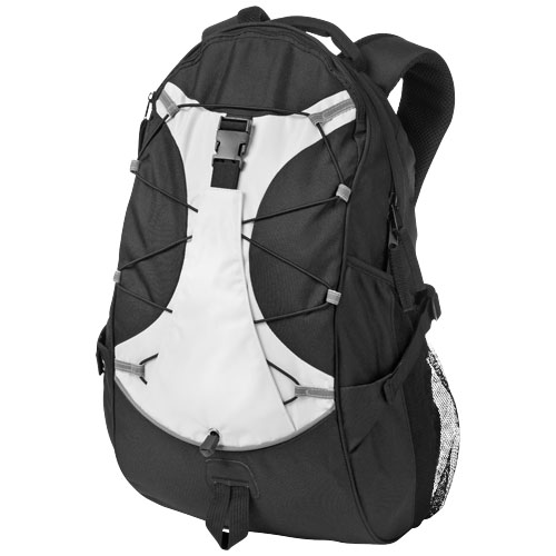 Hikers Elastic Bungee Cord Backpack - White, Black