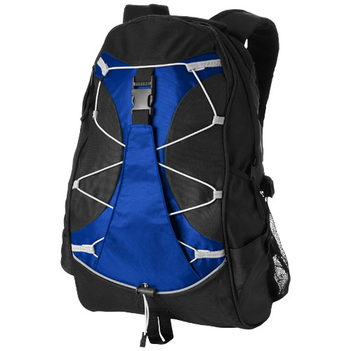 Hikers Elastic Bungee Cord Backpack - Royal Blue, Black