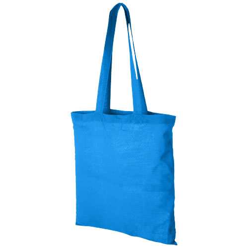 Carolina 100 G/M² Cotton Tote Bag - Process Blue