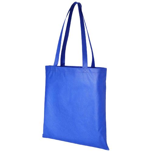 Zeus Large Non-Woven Convention Tote Bag - Royal Blue
