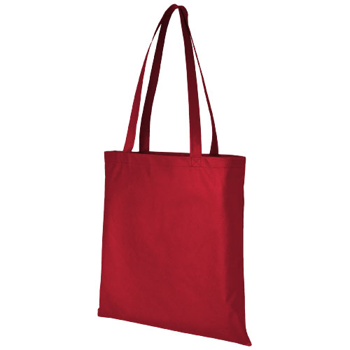 Zeus Large Non-Woven Convention Tote Bag - Red
