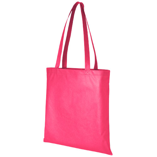 Zeus Large Non-Woven Convention Tote Bag - Magenta