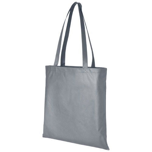 Zeus Large Non-Woven Convention Tote Bag - Grey