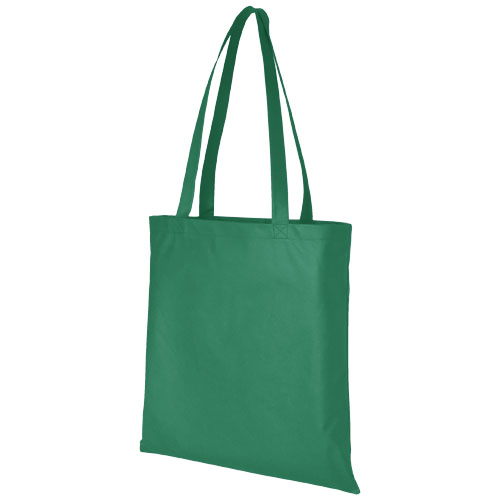 Zeus Large Non-Woven Convention Tote Bag - Green