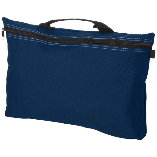 Orlando Zippered Conference Bag With Pen Loop - Navy
